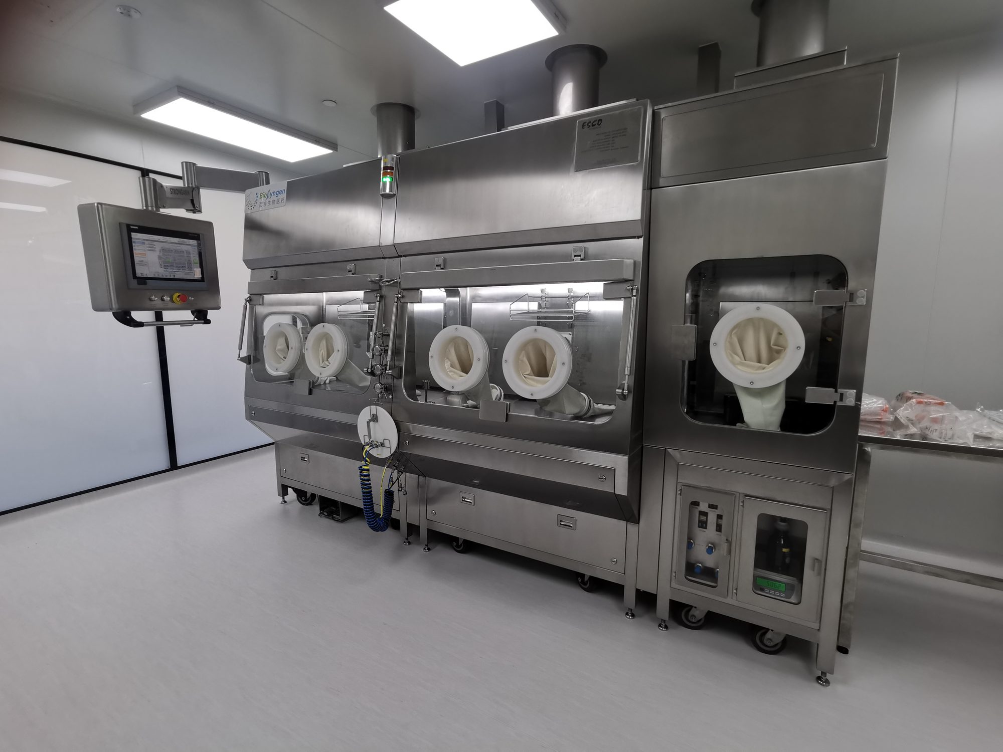 2,000 m² cell-therapy pilot plant
